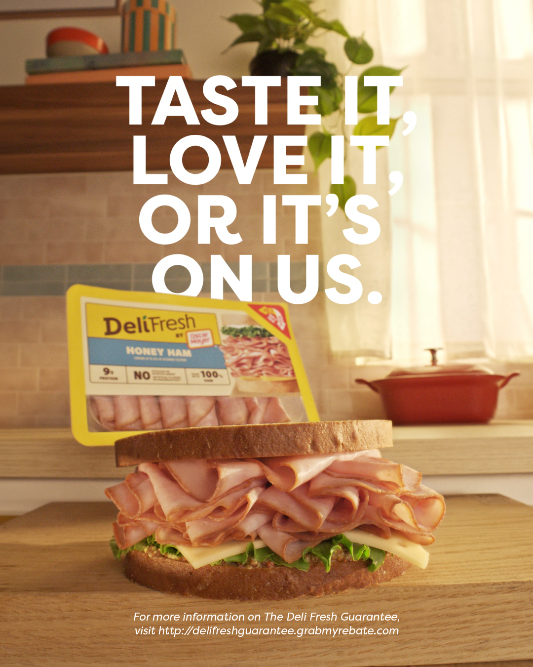 Oscar Mayer Facebook ad: Deli Fresh, Guaranteed.
