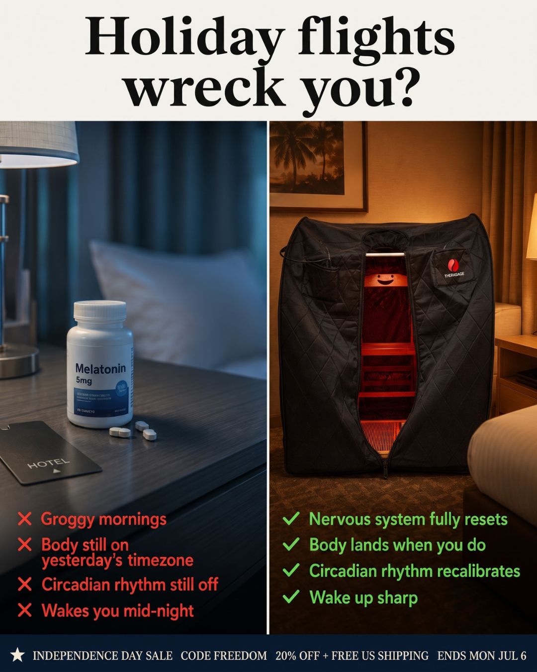 Therasage Facebook ad
