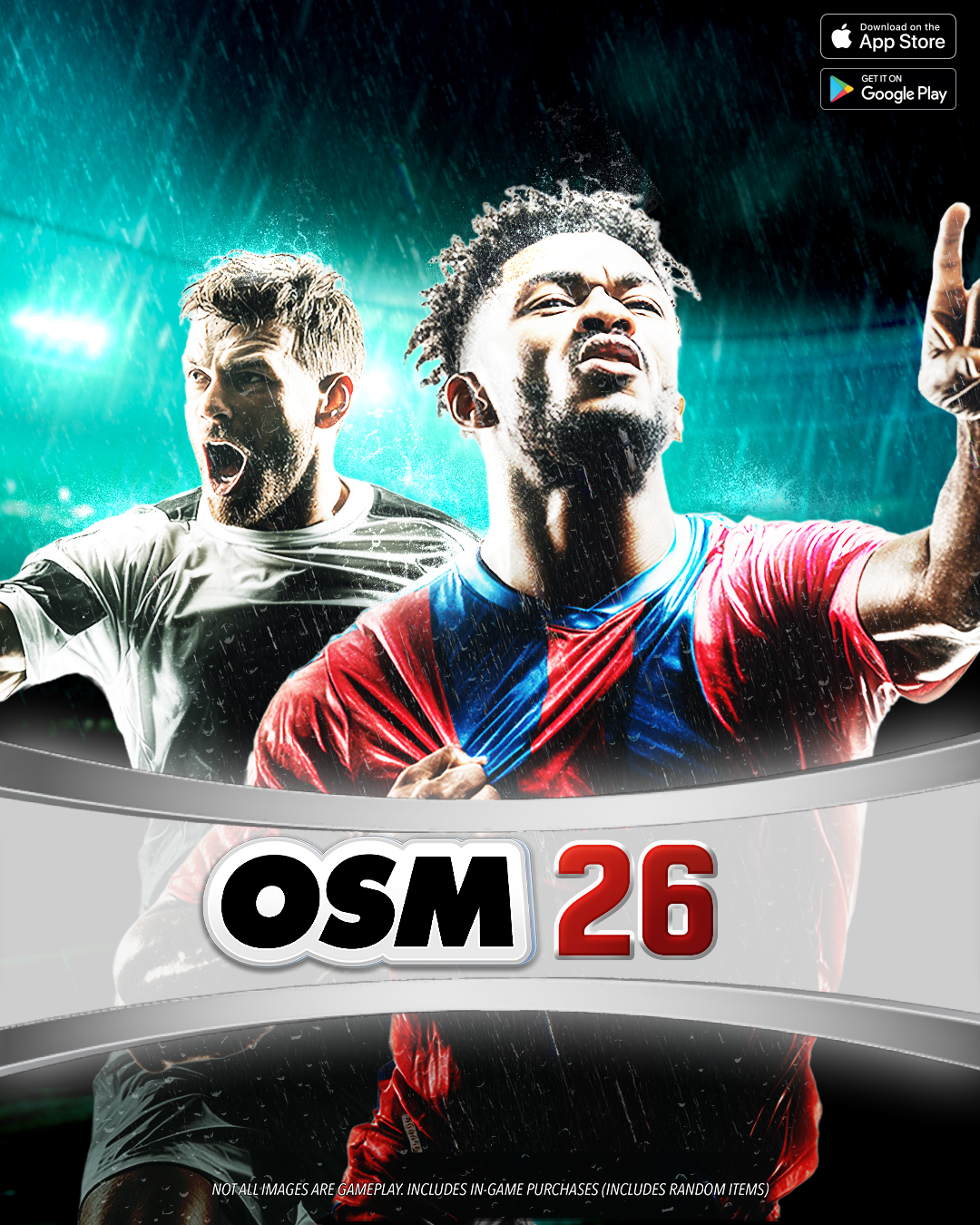 Online Soccer Manager Facebook ad