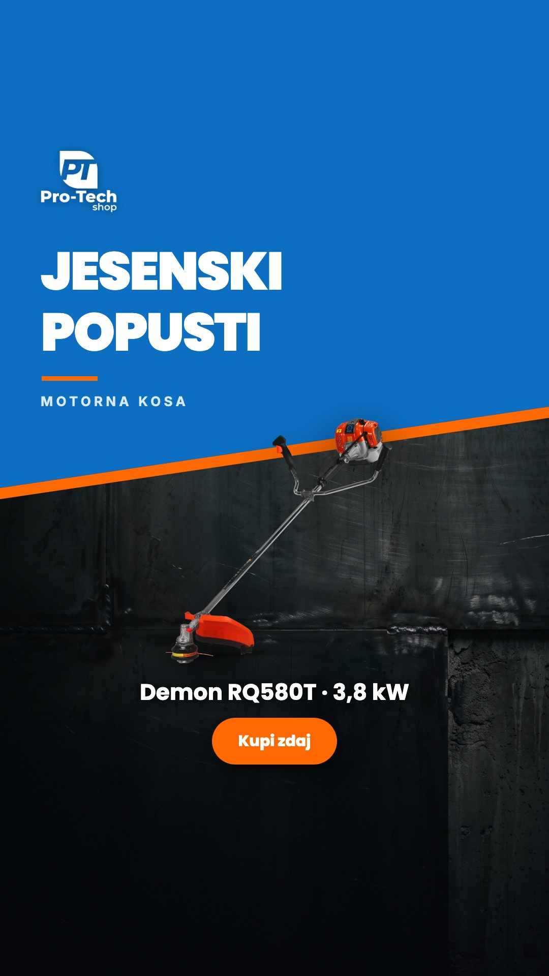 Pro-Tech shop.si Facebook ad