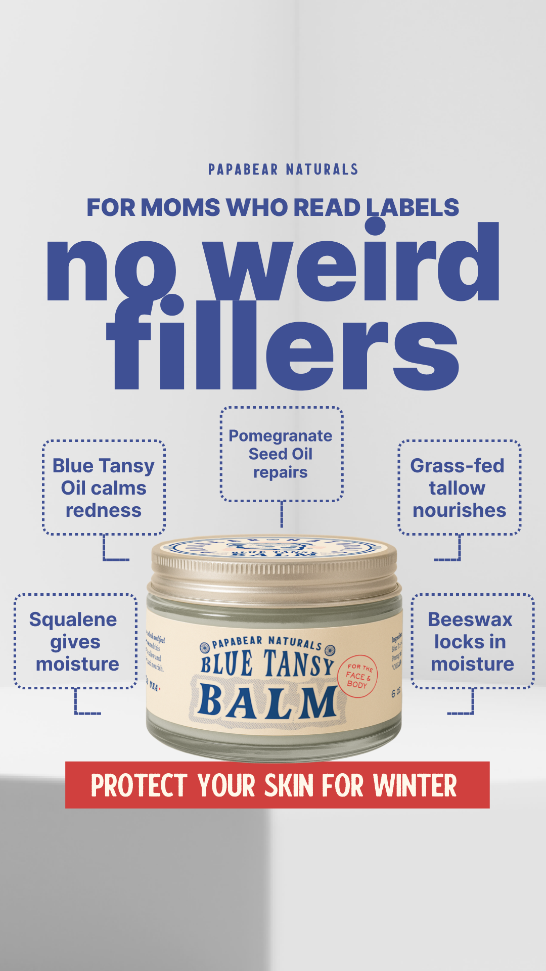 Papabear Naturals Facebook ad