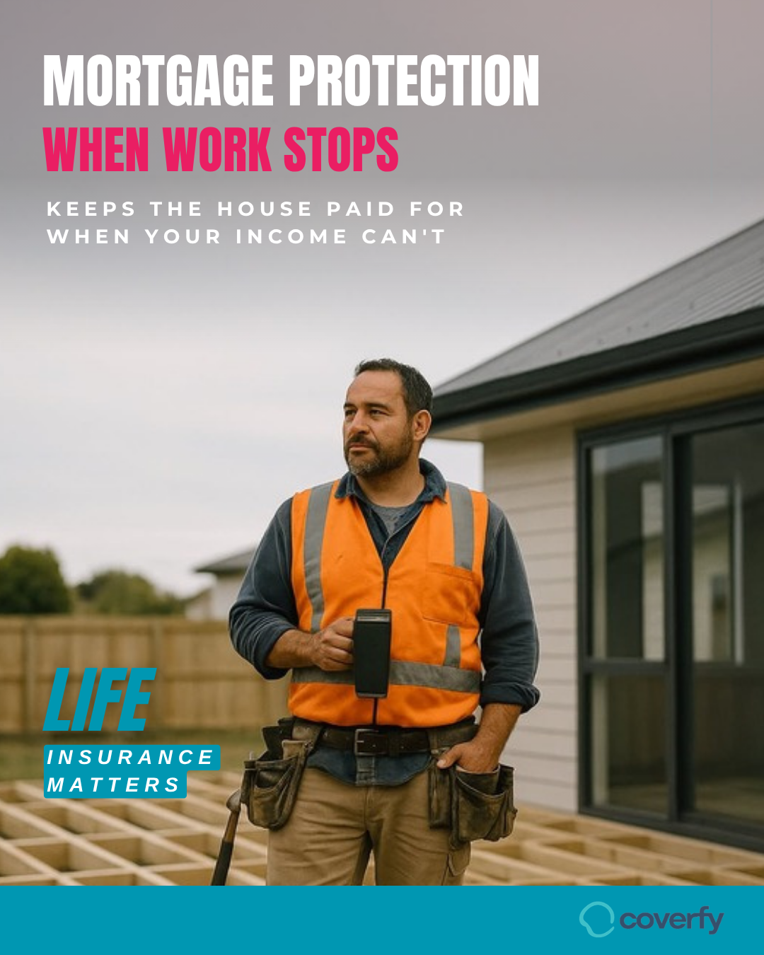 Coverfy Facebook ad: Mortgage Protection, Free Review