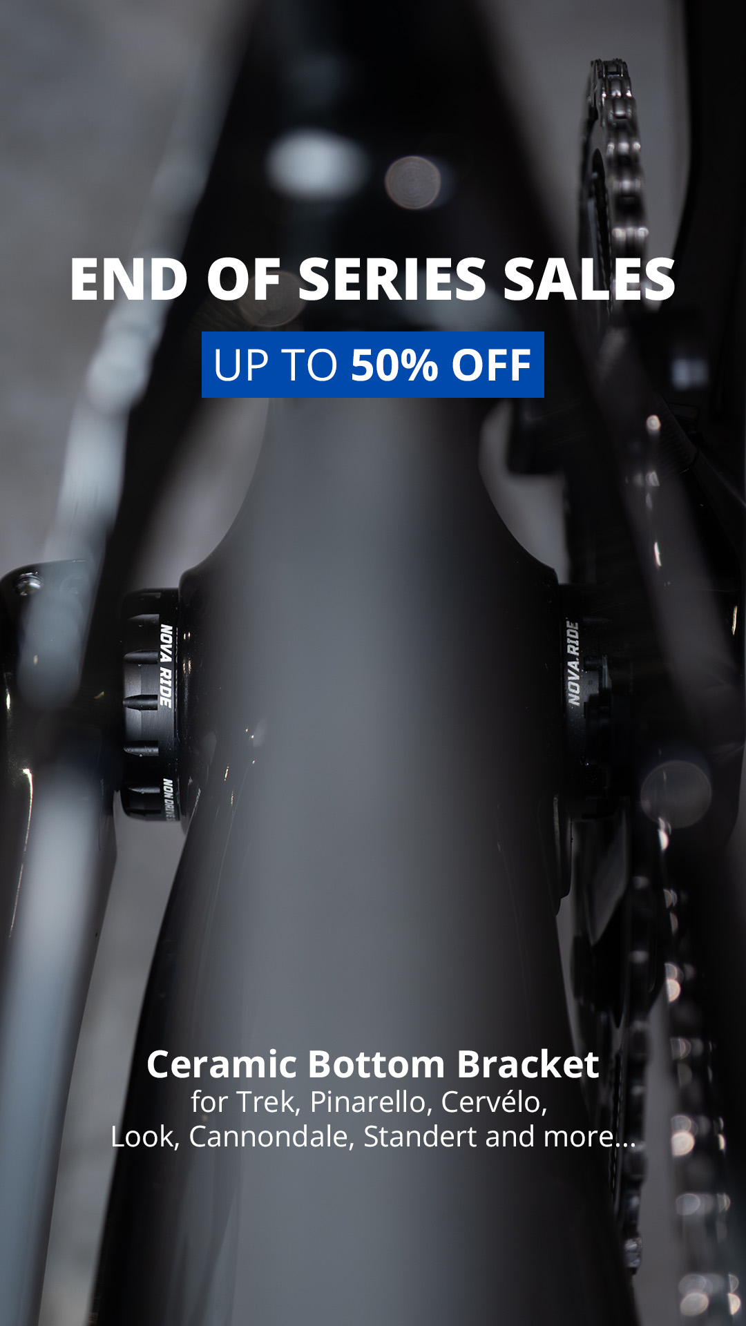 NOVA RIDE Facebook ad: End-of-Series Sales