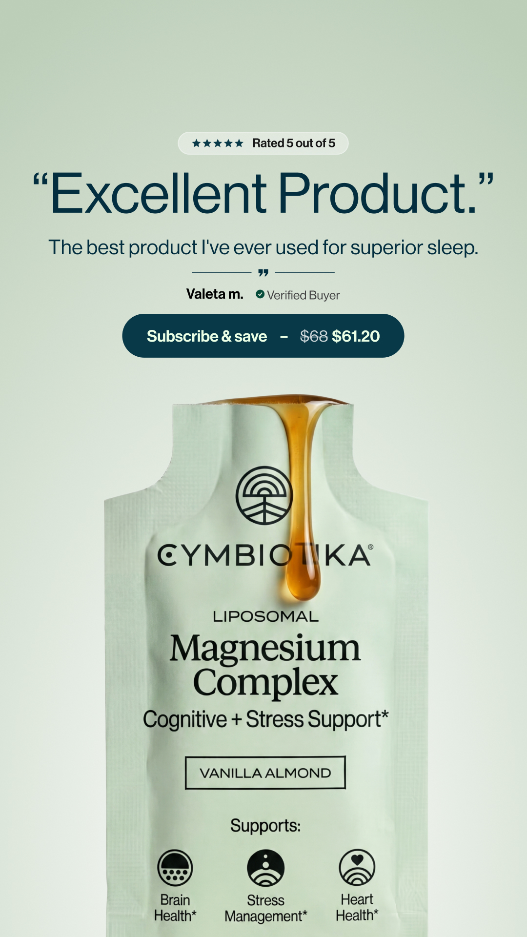 Cymbiotika Facebook ad