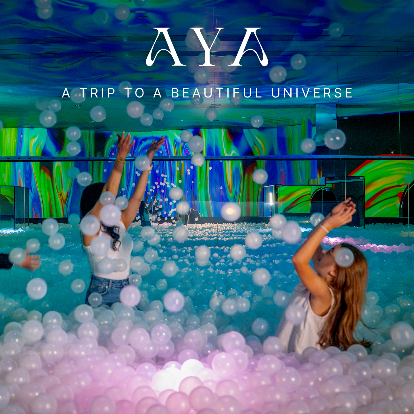 AYA Universe Facebook ad: Discover a universe like no other