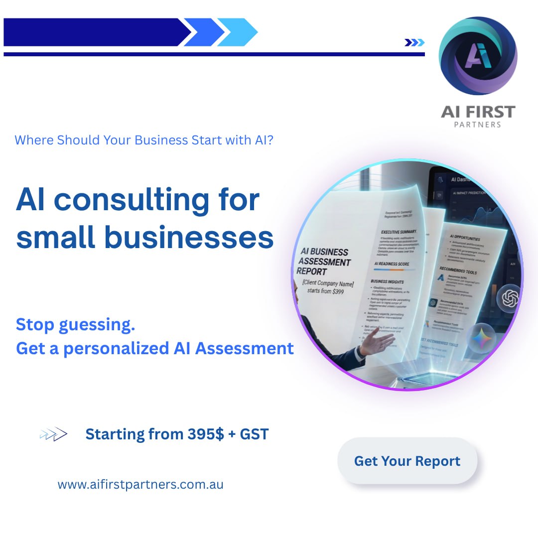 AI First Partners Facebook ad