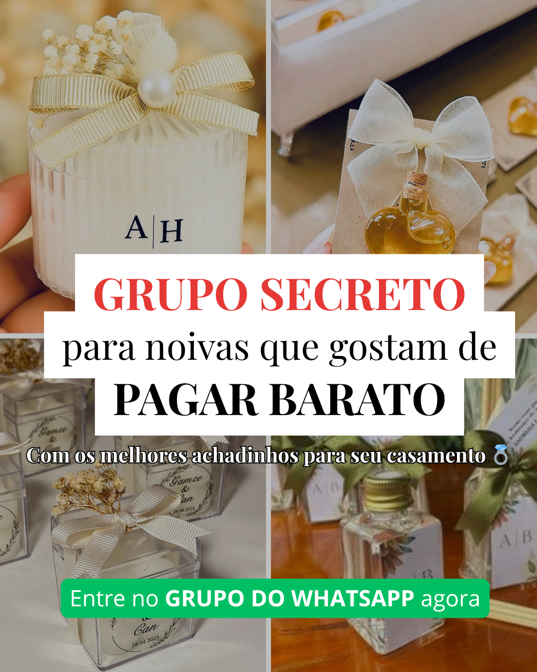 Achadinhos da Noiva Econômico Facebook ad