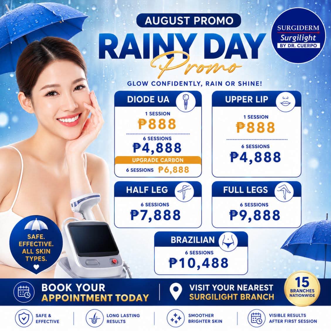 Surgiderm Robinsons Galleria Facebook ad
