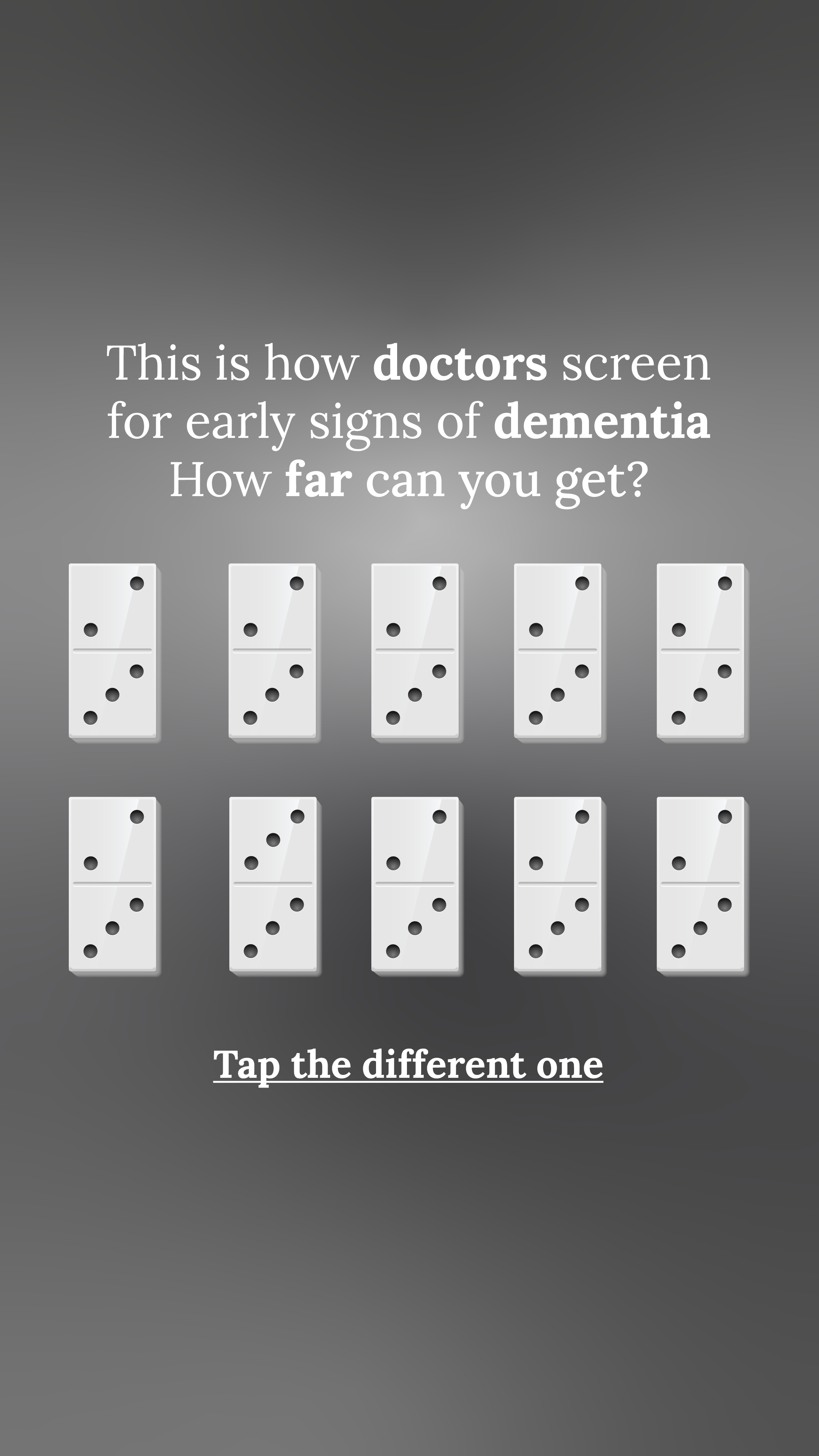 Brain Health Check Facebook ad