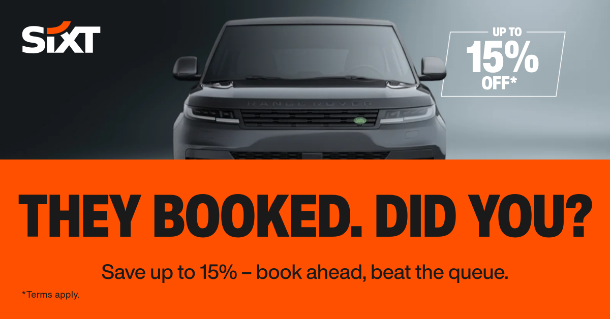 Sixt Facebook ad