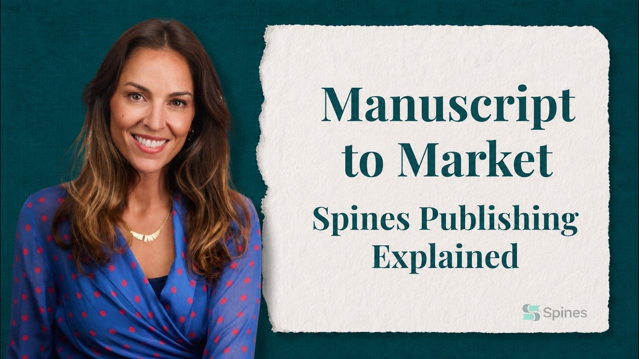 Spines US Facebook ad: From Manuscript to Market