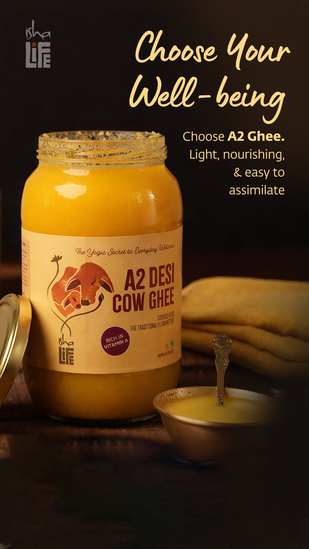Isha Life Facebook ad