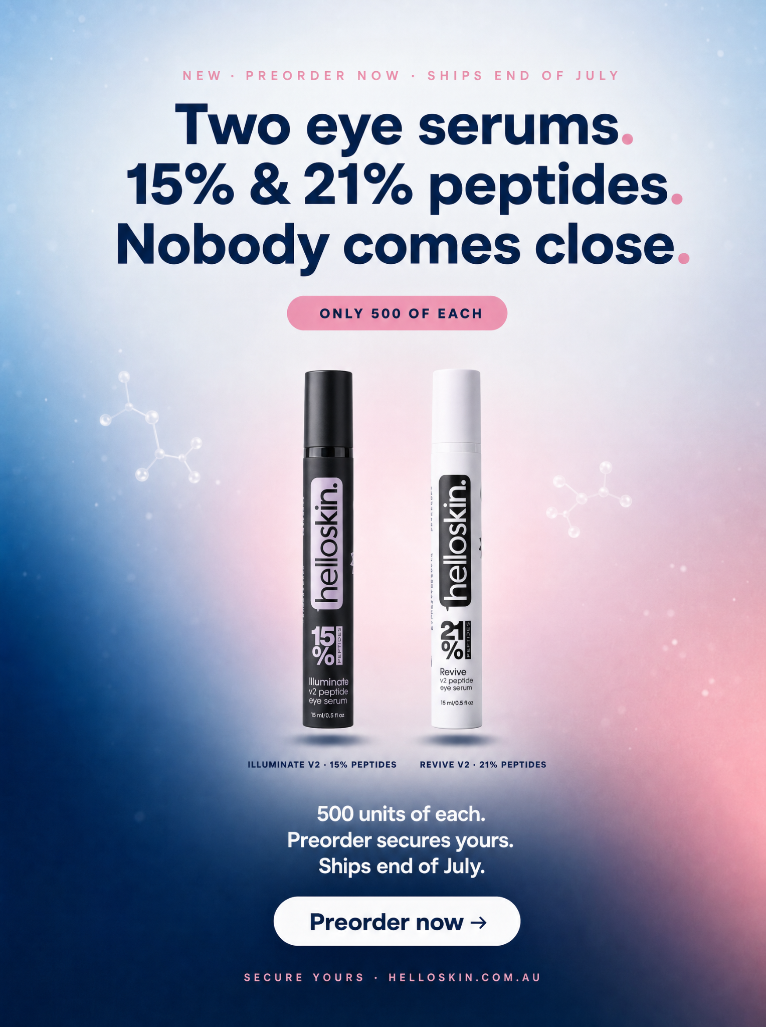Helloskin Facebook ad