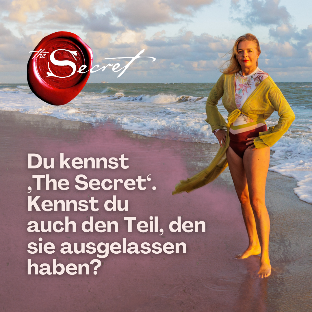 Patricia Denda - Divine Design Manifestation Facebook ad: THE SECRET lügt