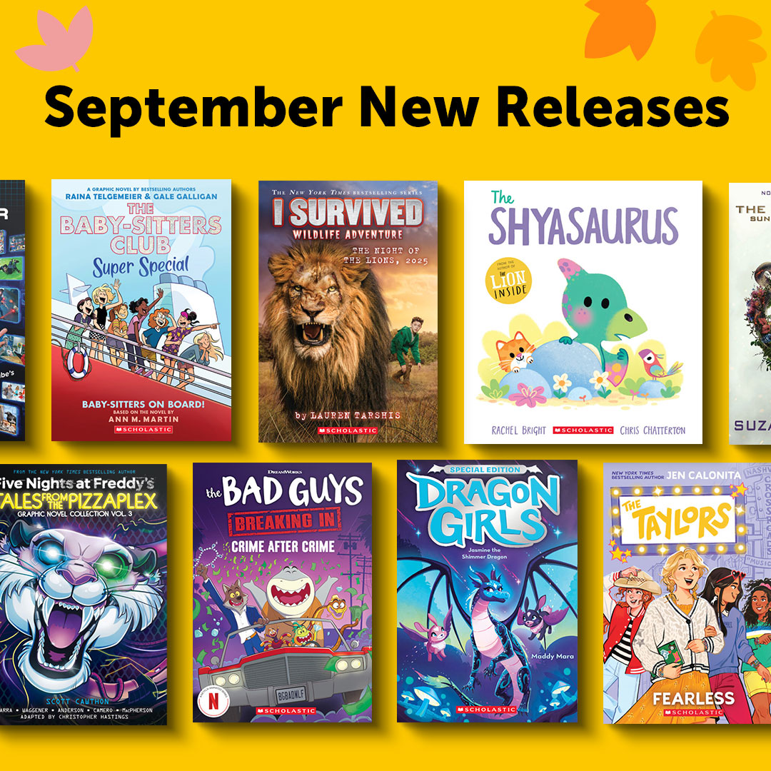 Scholastic Facebook ad: September New Releases