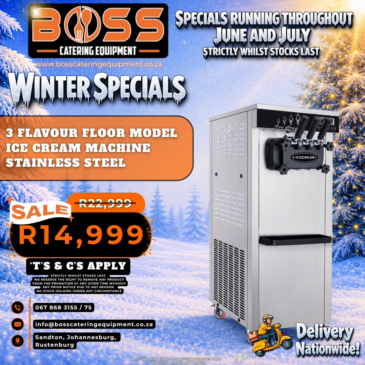 Boss Catering Equipment Facebook ad