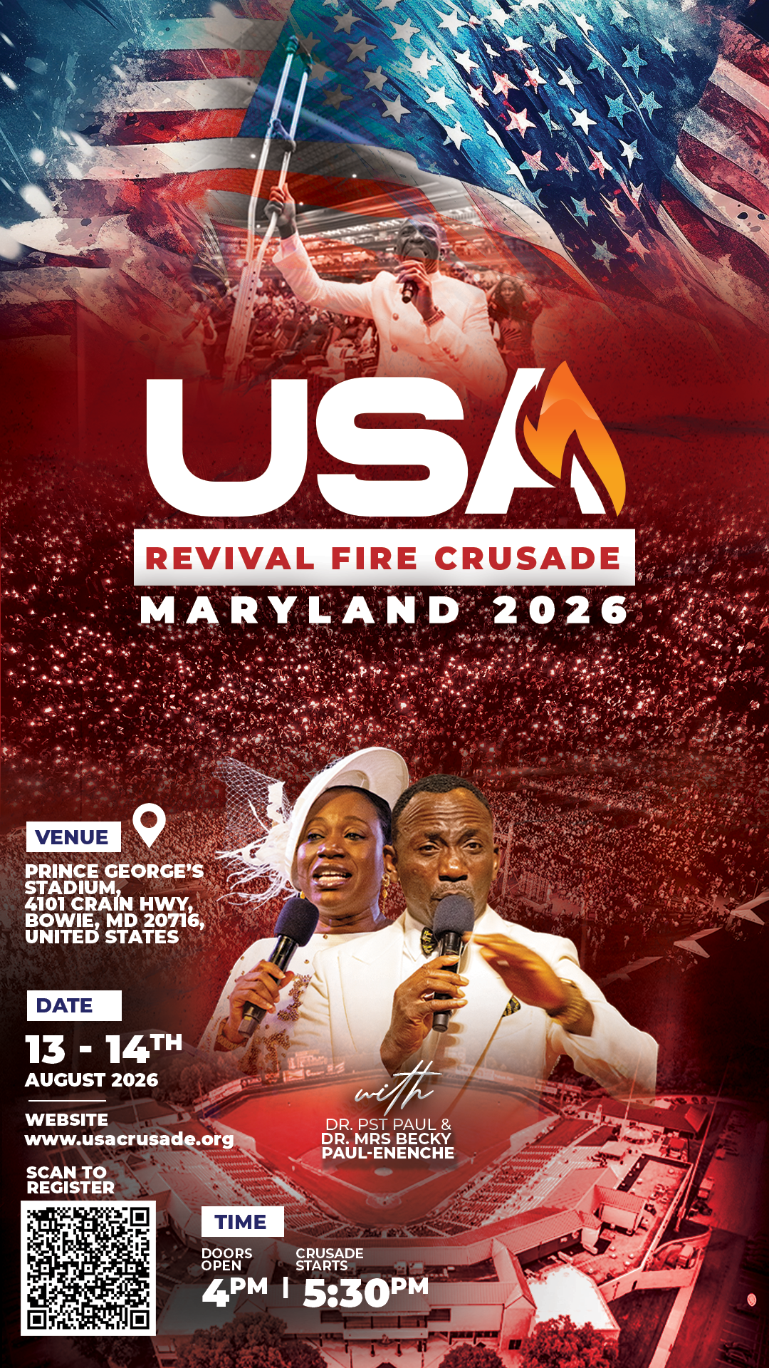 Dr. Paul Enenche Facebook ad: This Is Your Moment Of Divine Visitation! Register For Free!