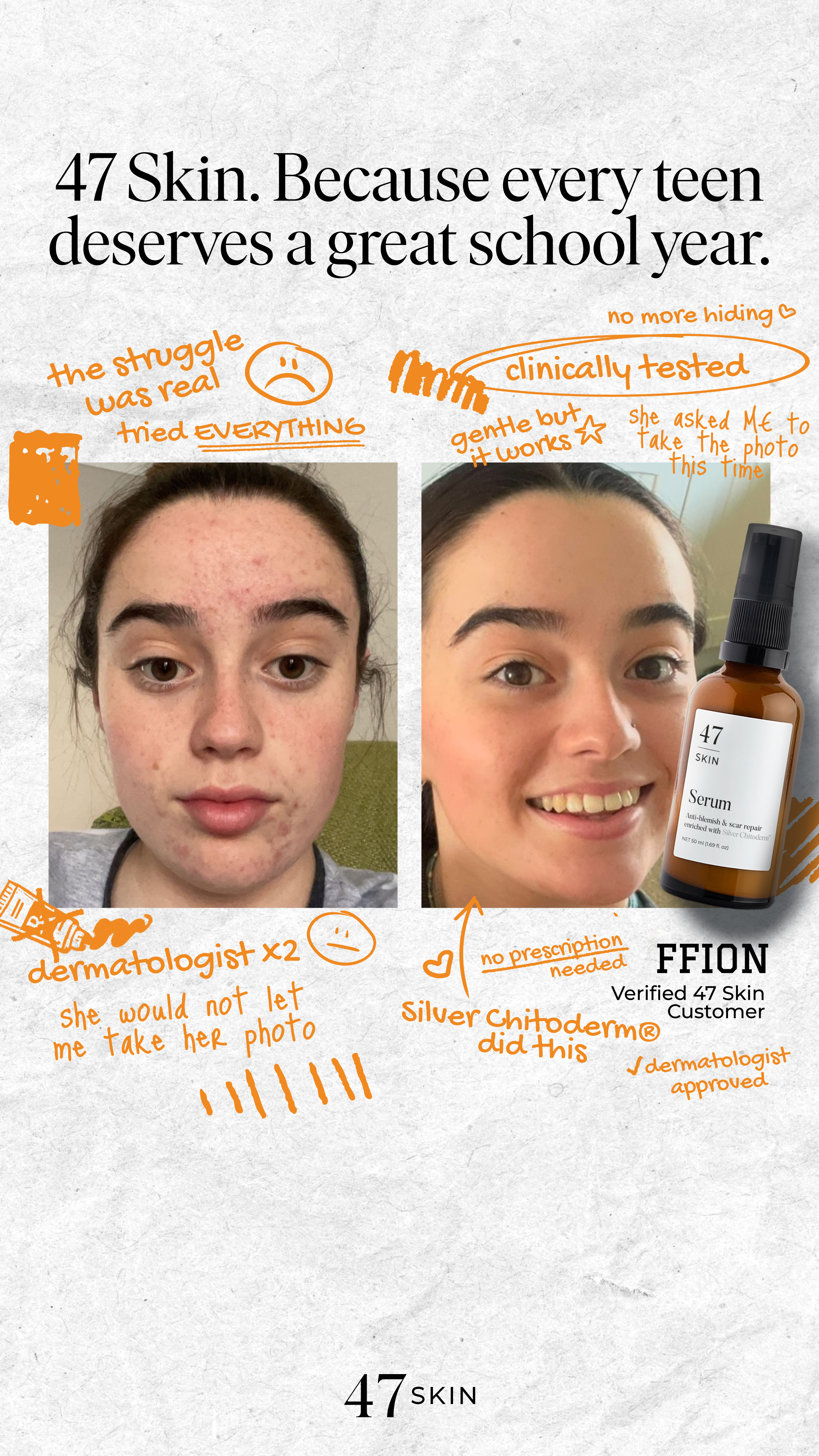 47Skin Facebook ad