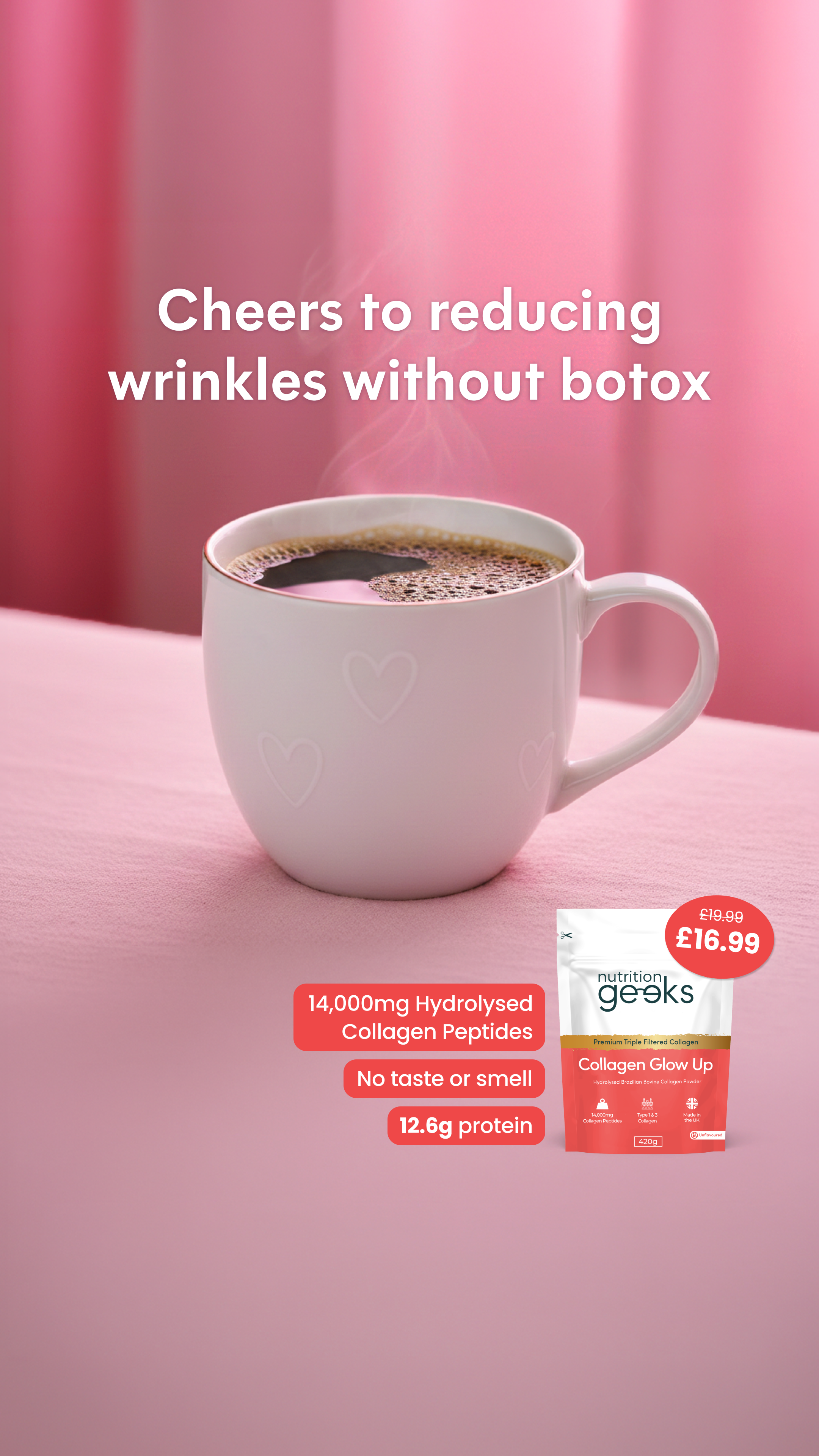 Nutrition Geeks Facebook ad