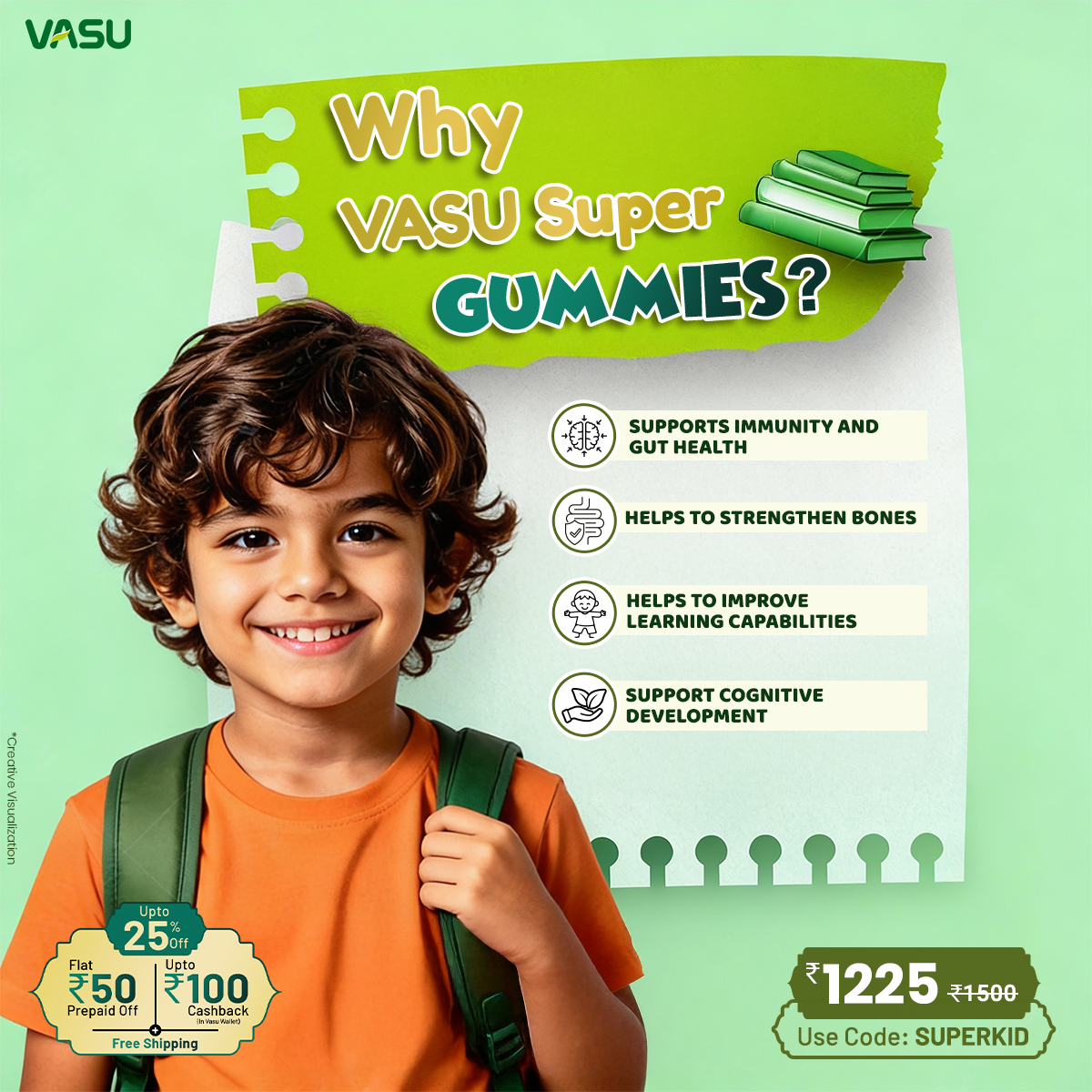 Vasu Healthcare Facebook ad