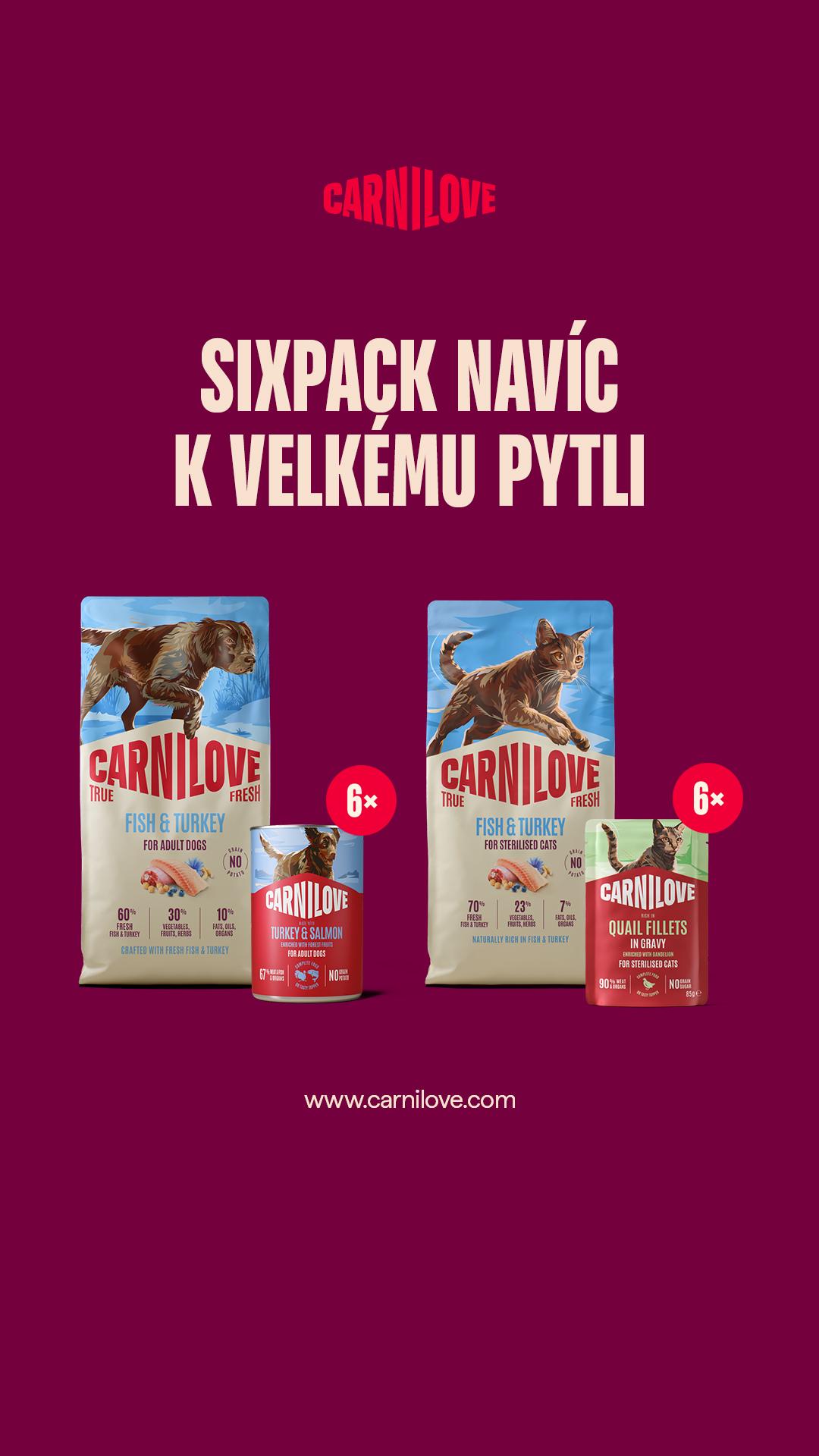 Carnilove Facebook ad