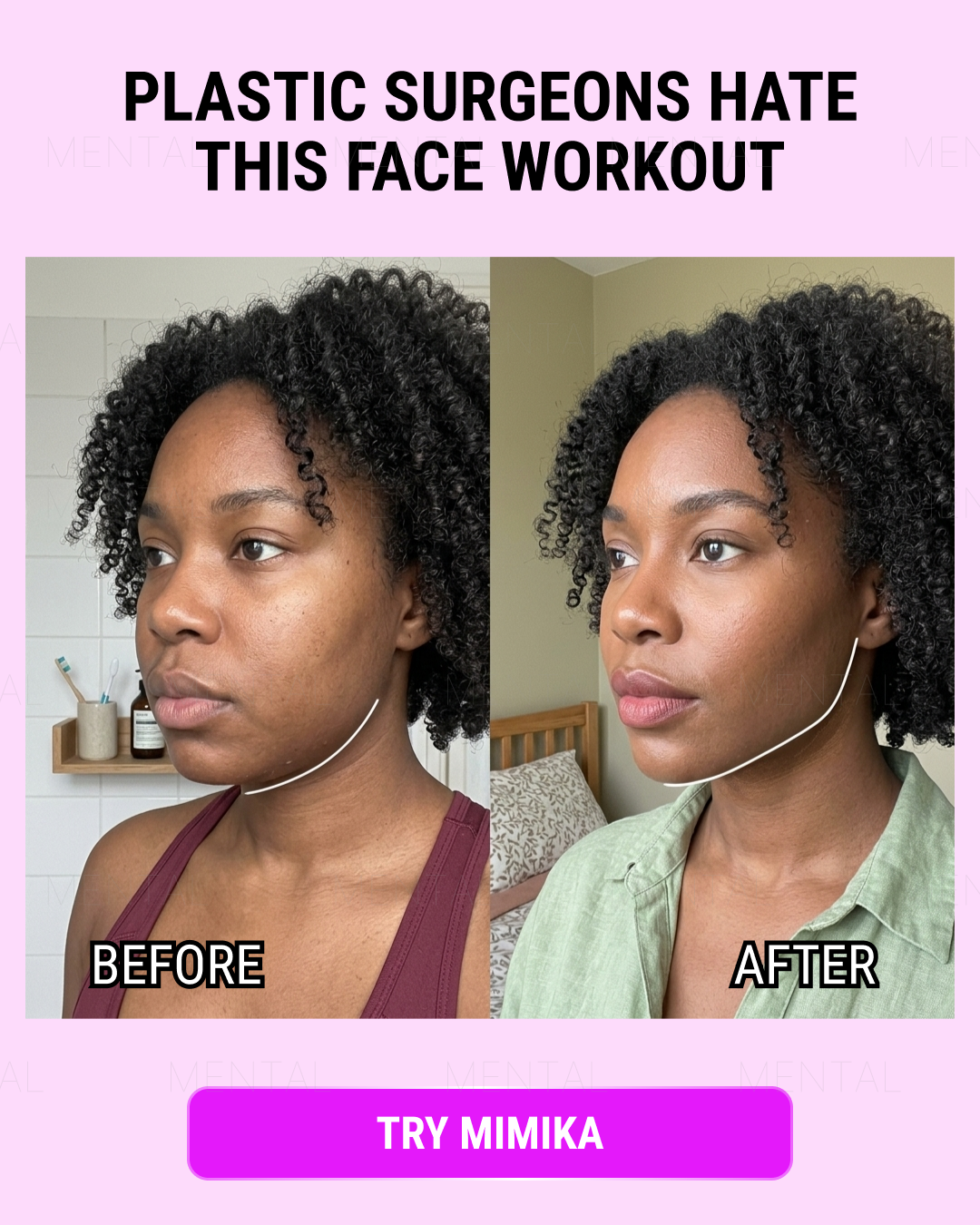 Mimika - Face Yoga Exercises Facebook ad