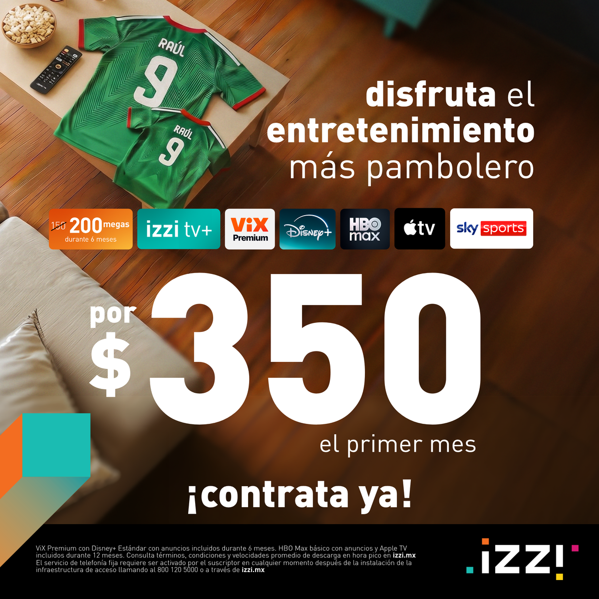 izzi telecom Facebook ad