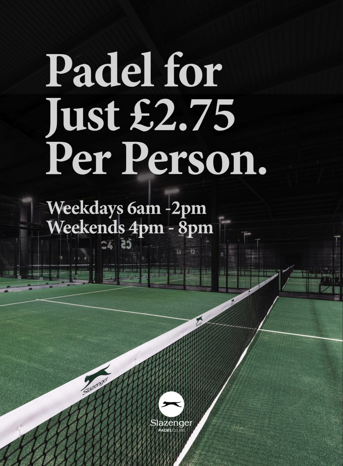 Slazenger Padel Clubs Facebook ad
