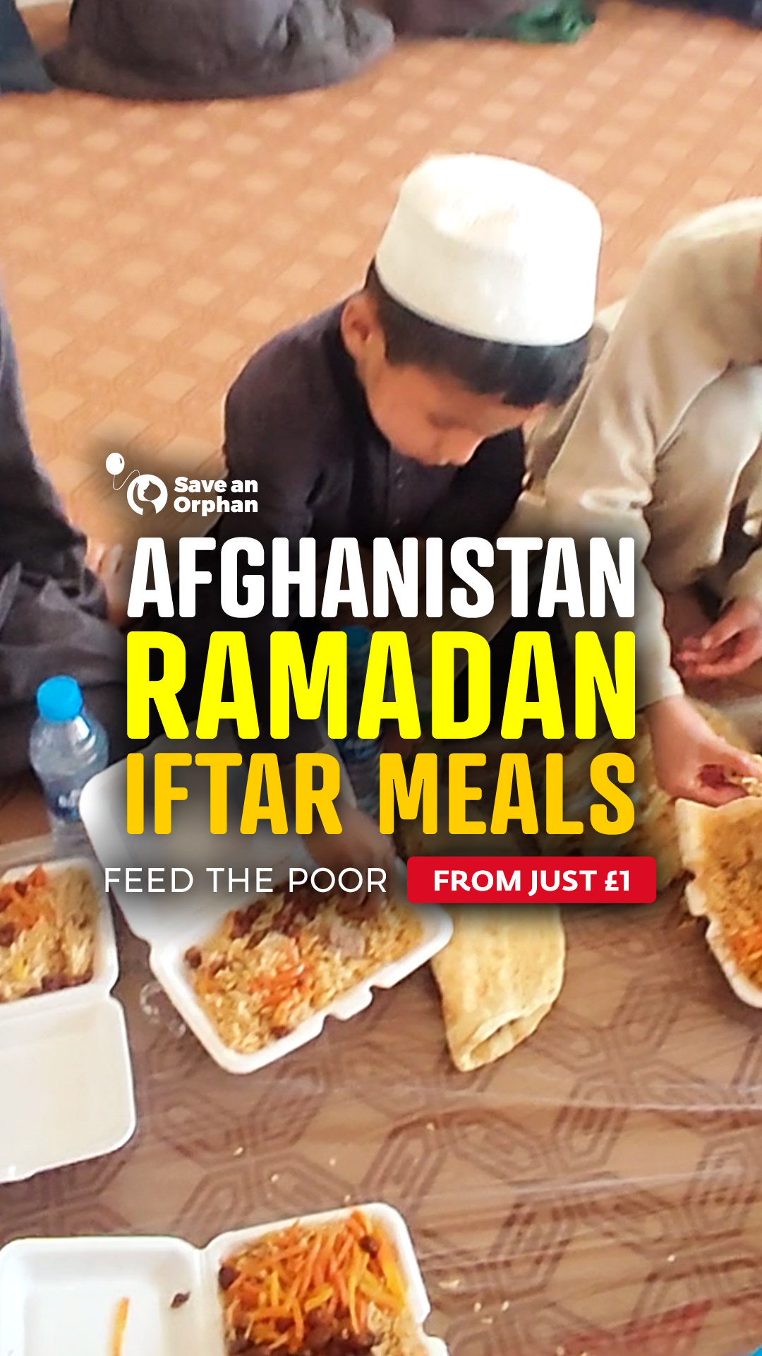 Save An Orphan Facebook ad