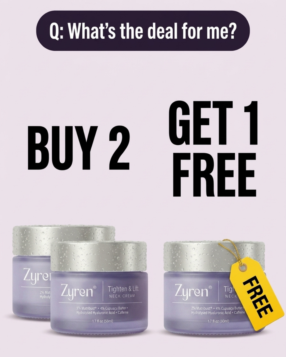 Zyren Facebook ad