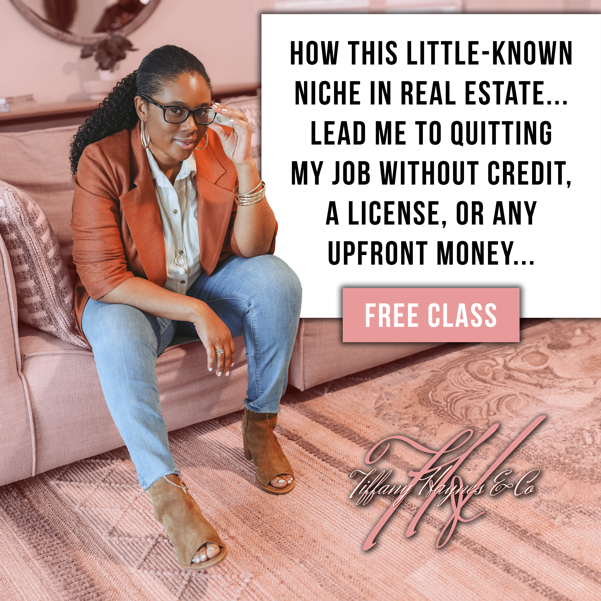 Tiffany Haynes Facebook ad: Get Started In This Little-Known Yet Highly Lucrative Real…