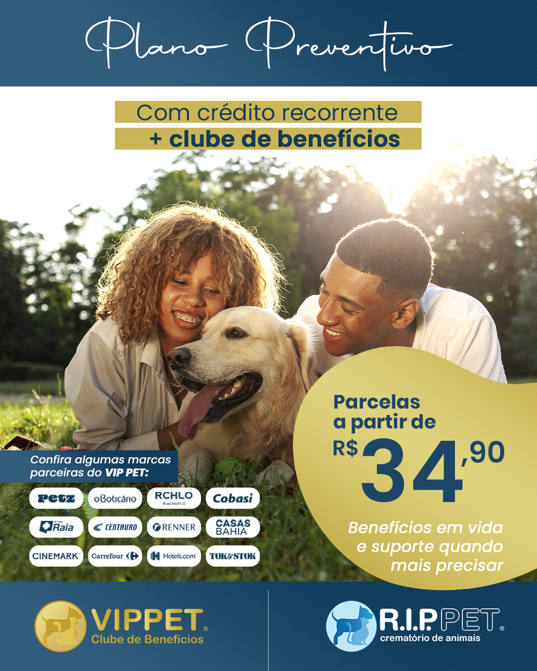 R.I.P Pet Crematório de Animais Facebook ad