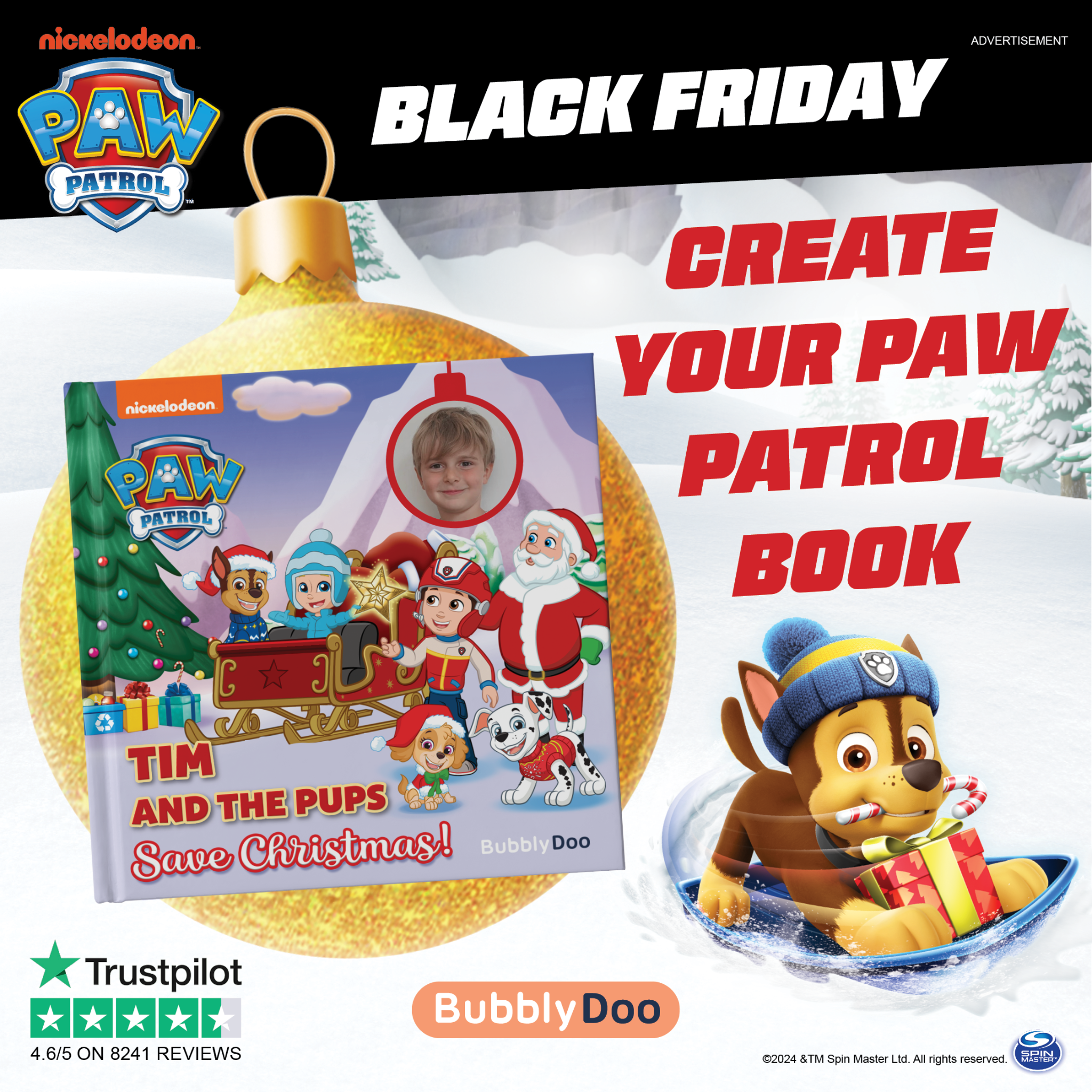 BubblyDoo Books Facebook ad