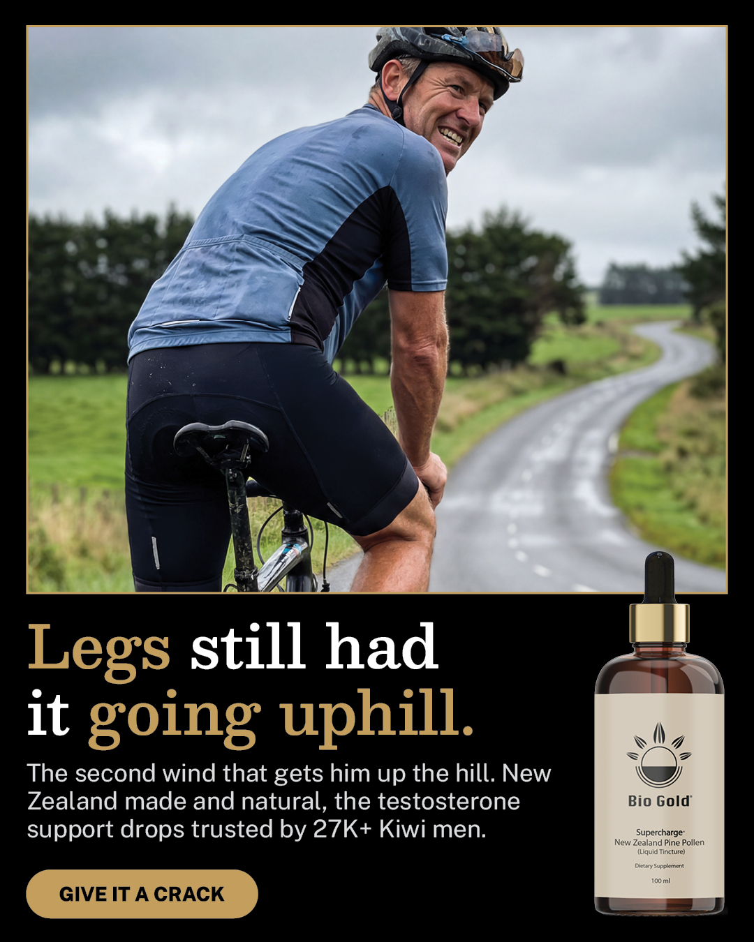 Bio Gold NZ Facebook ad