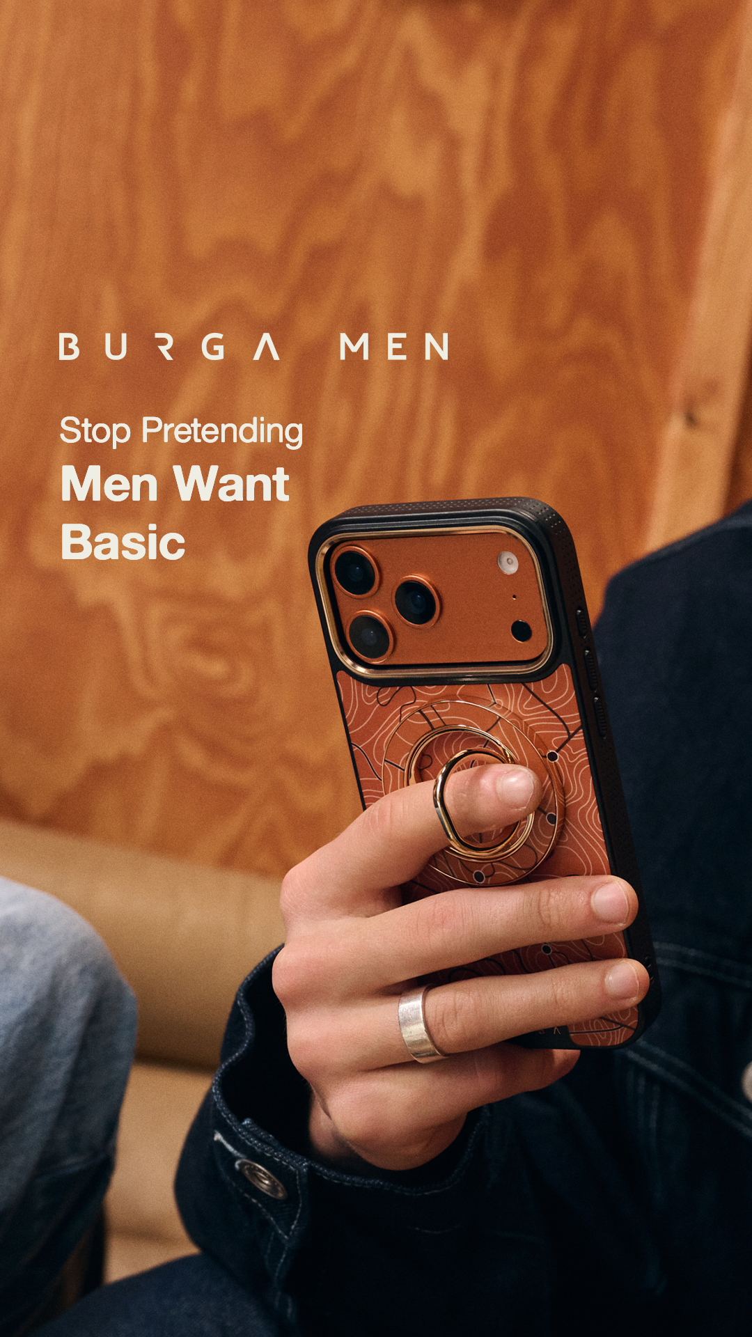 BURGA Phone Cases Facebook ad