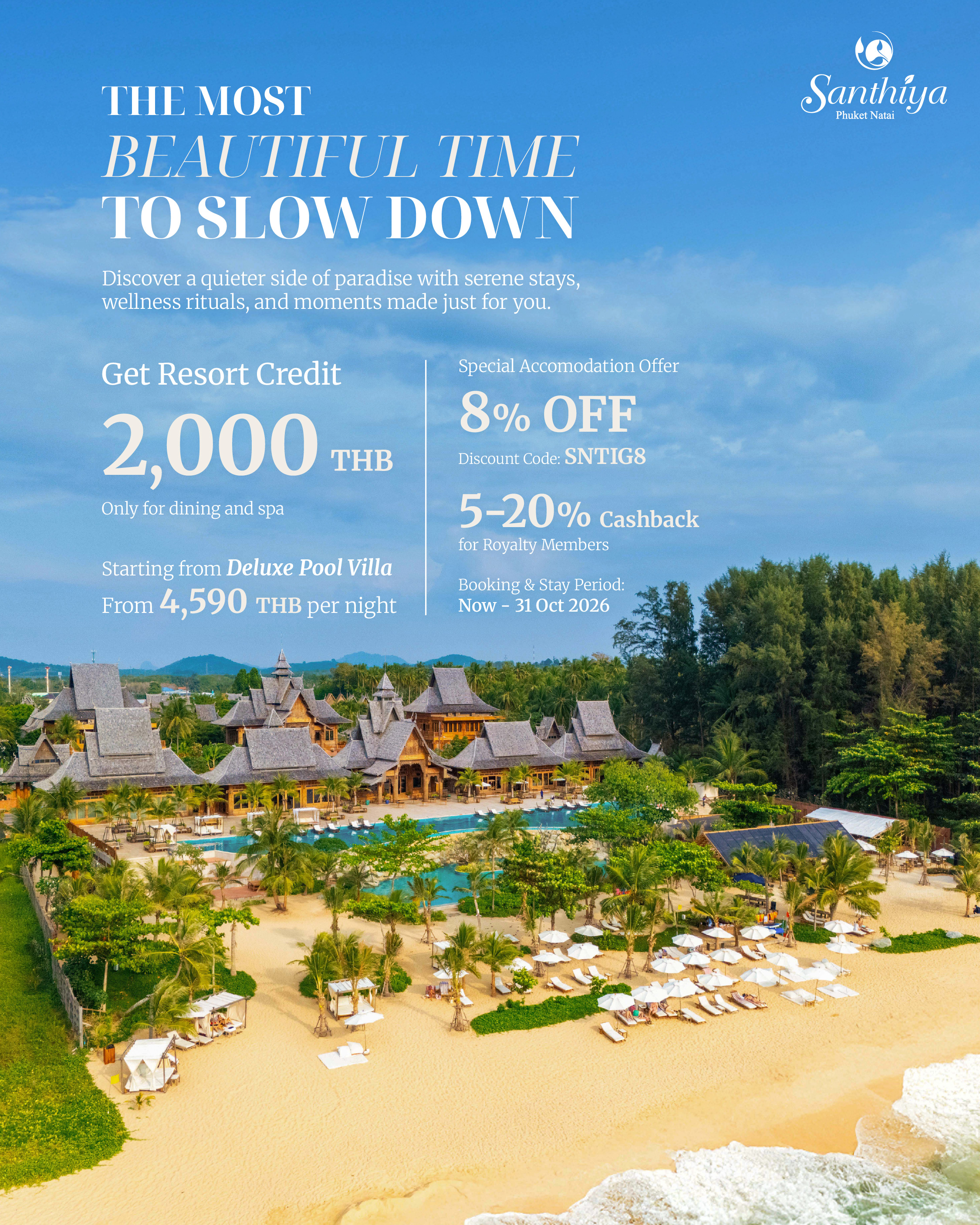 Santhiya Phuket Natai Resort & Spa Facebook ad