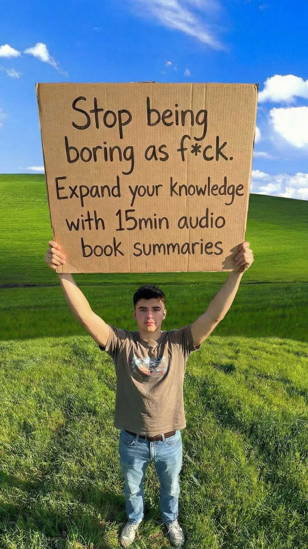 Blinkist Facebook ad