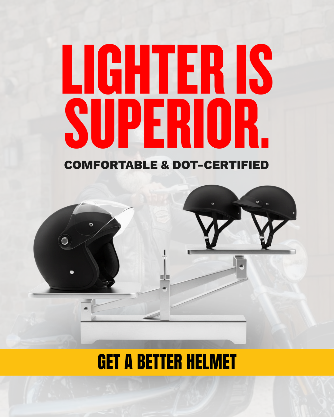 Beanie Helmets Facebook ad