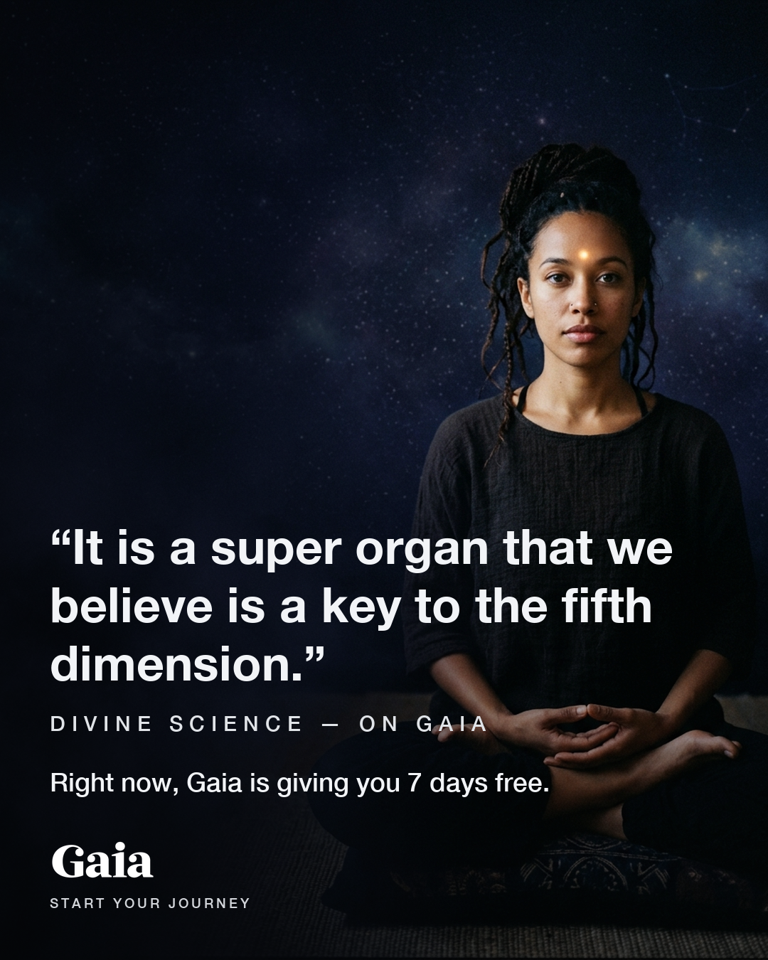 Gaia Facebook ad