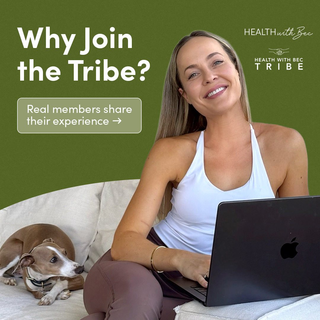 Health With Bec Facebook ad