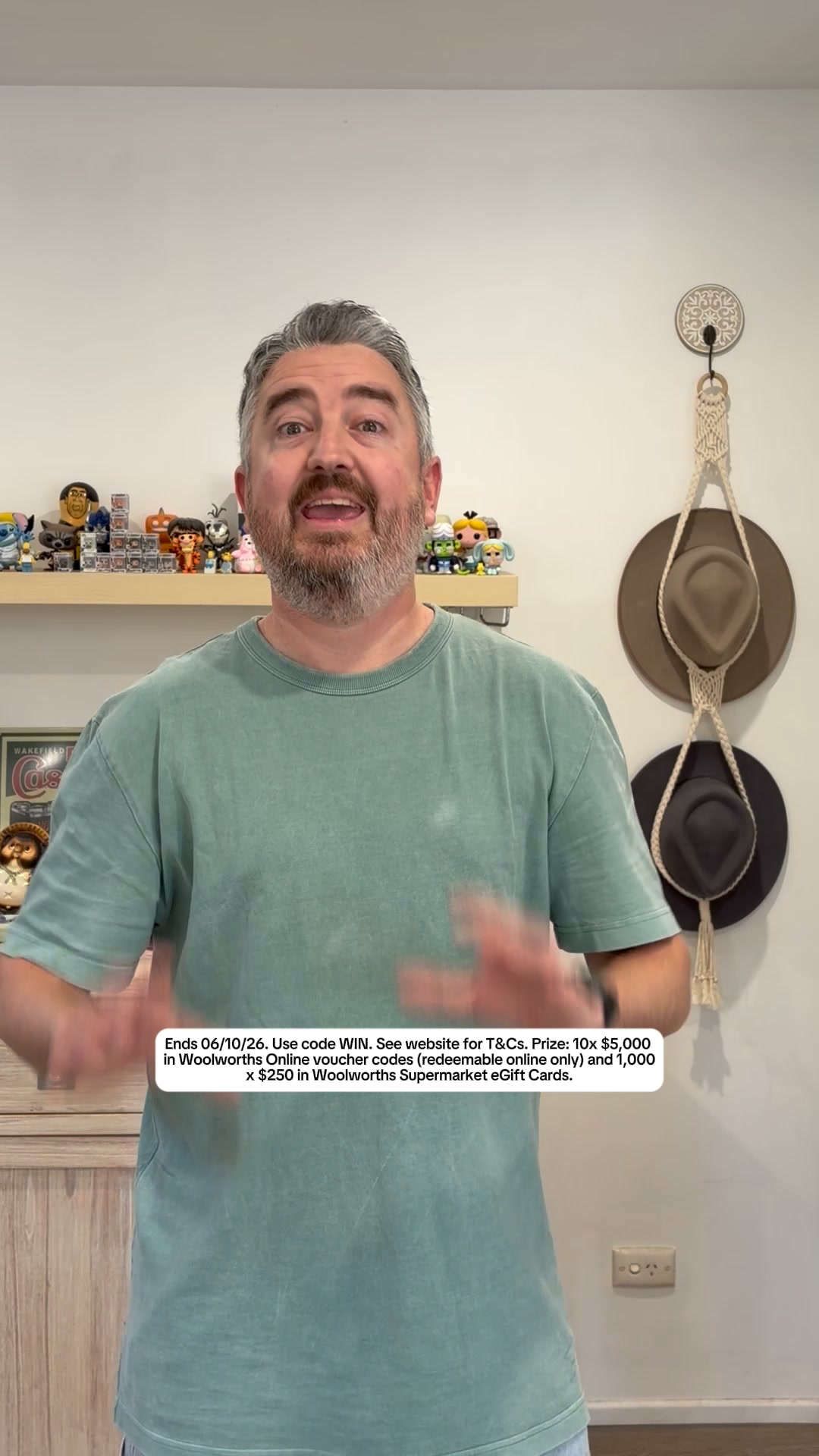 Woolworths Facebook ad: The Ultimate Entertaining Giveaway