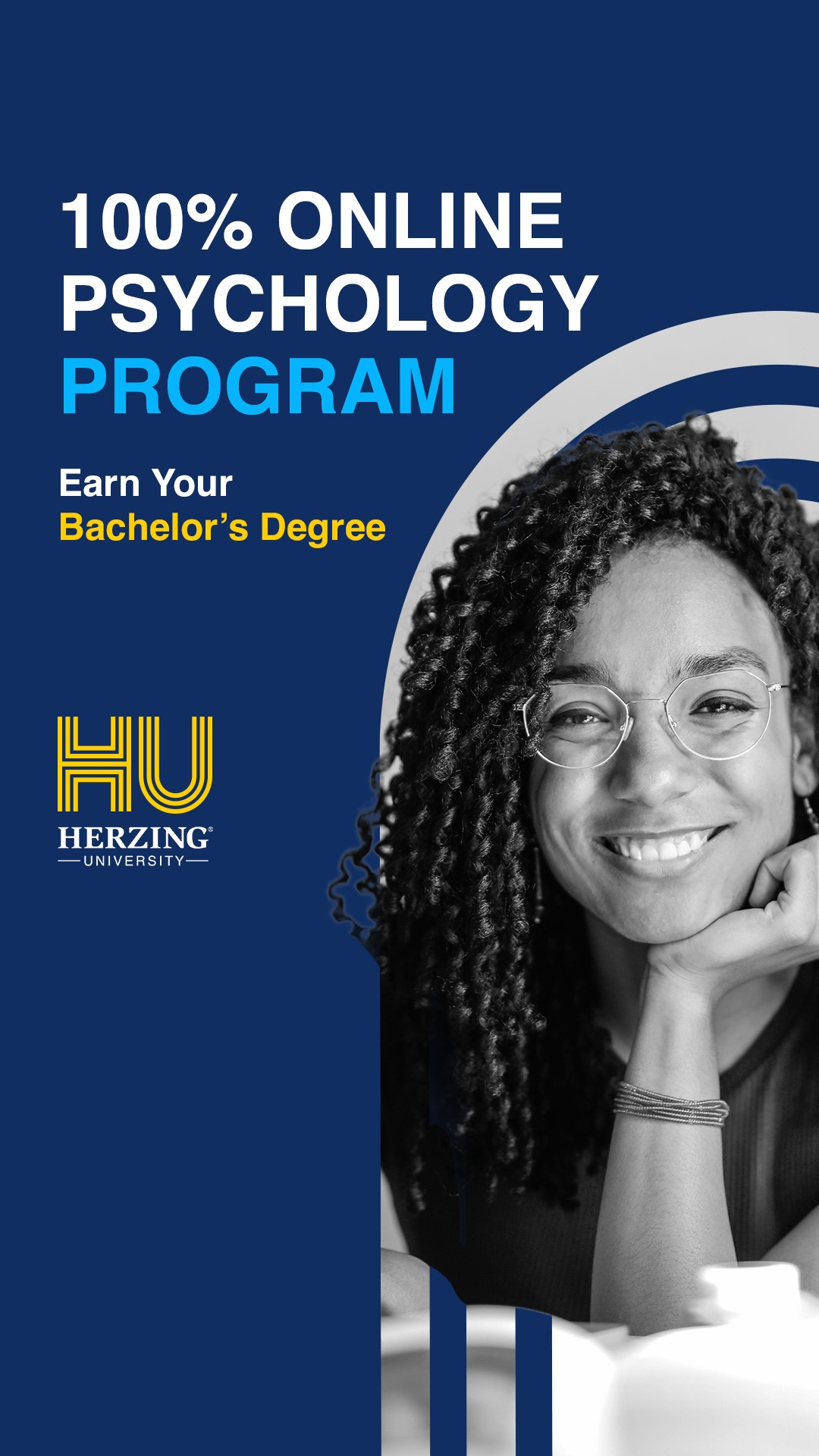 Herzing University Online Facebook ad