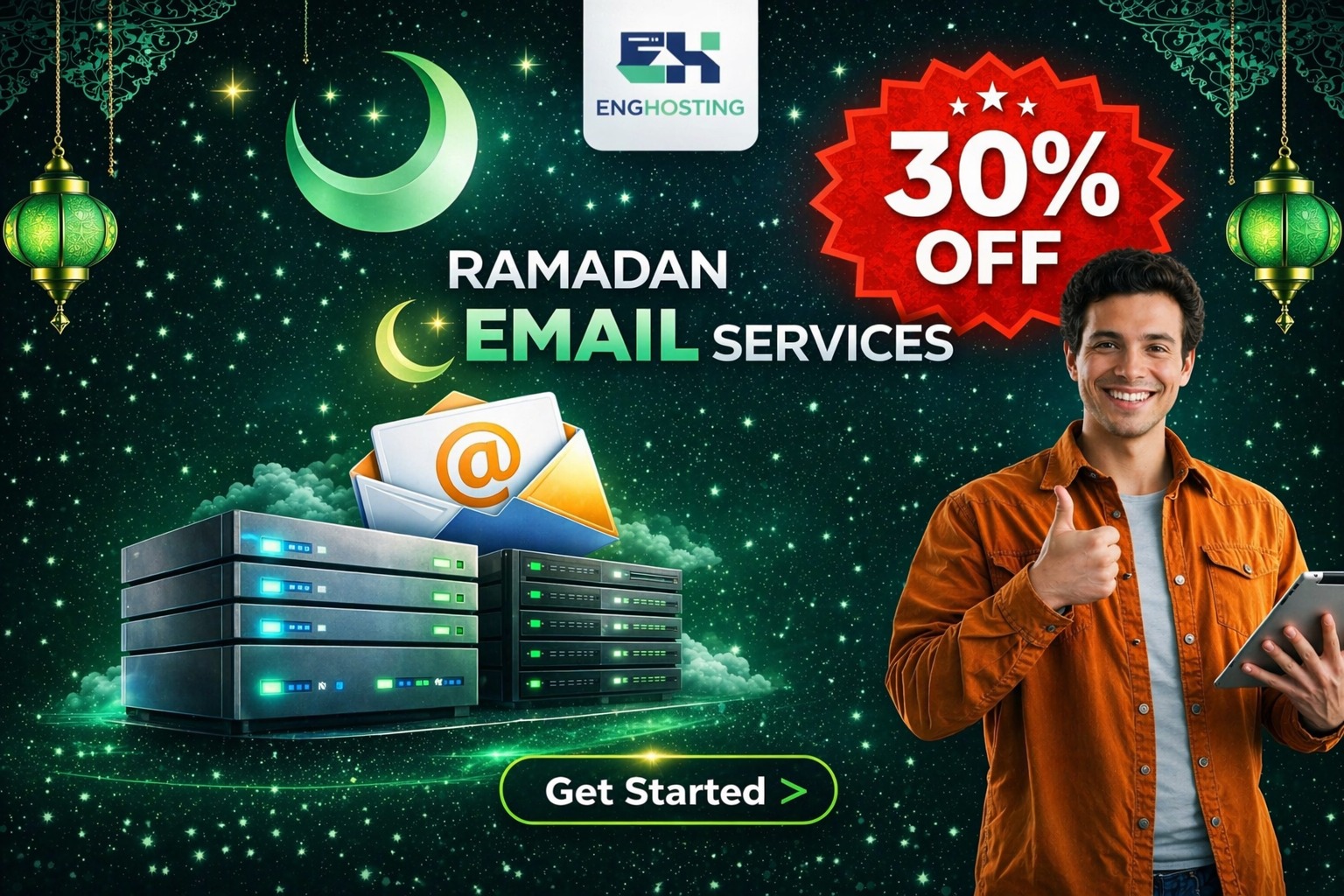 Engineering hosting-الاستضافة الهندسية Facebook ad: لو حملاتك الإعلانية شغالة ومفيش Email Marketing… إنت…