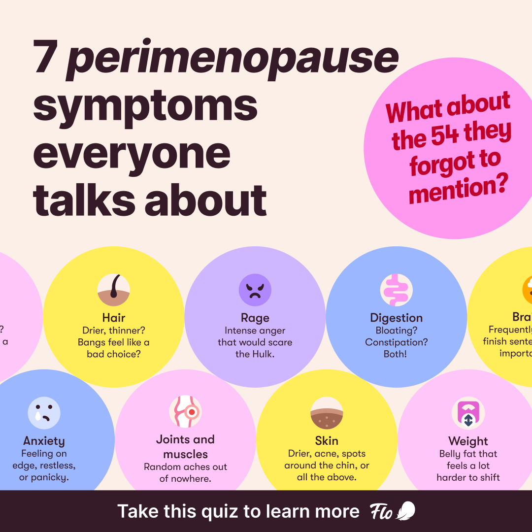 Flo For Perimenopause Facebook ad