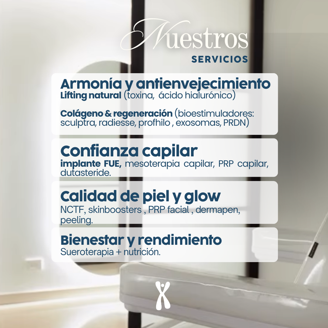 Gen Blue Clinica de Antienvejecimiento Facebook ad from Feb 23, 2026