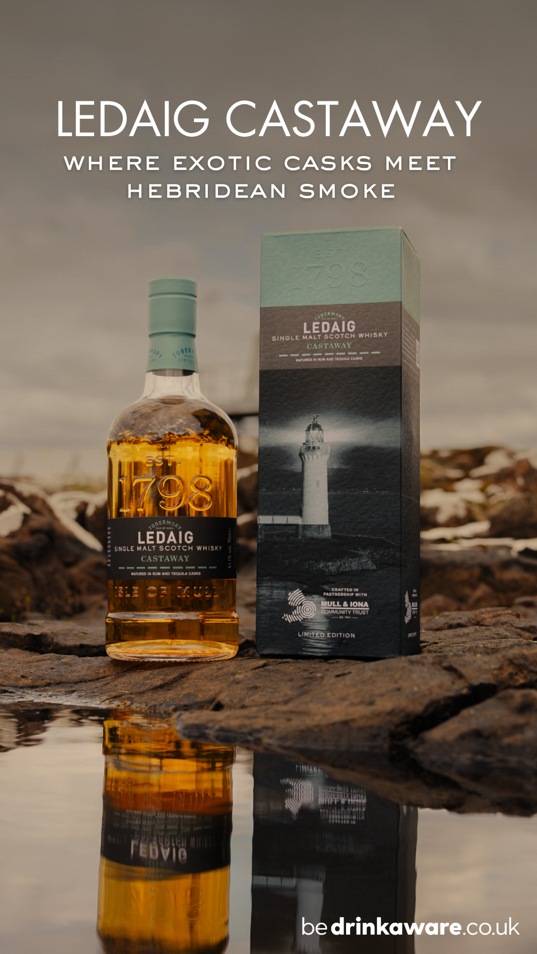 Tobermory Distillery Facebook ad from May 8, 2026