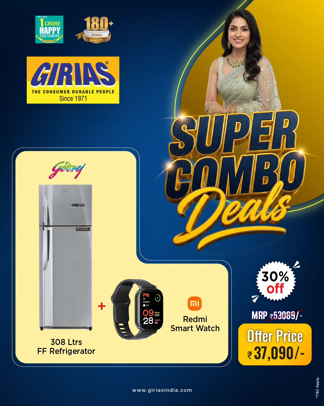 Girias India Facebook ad