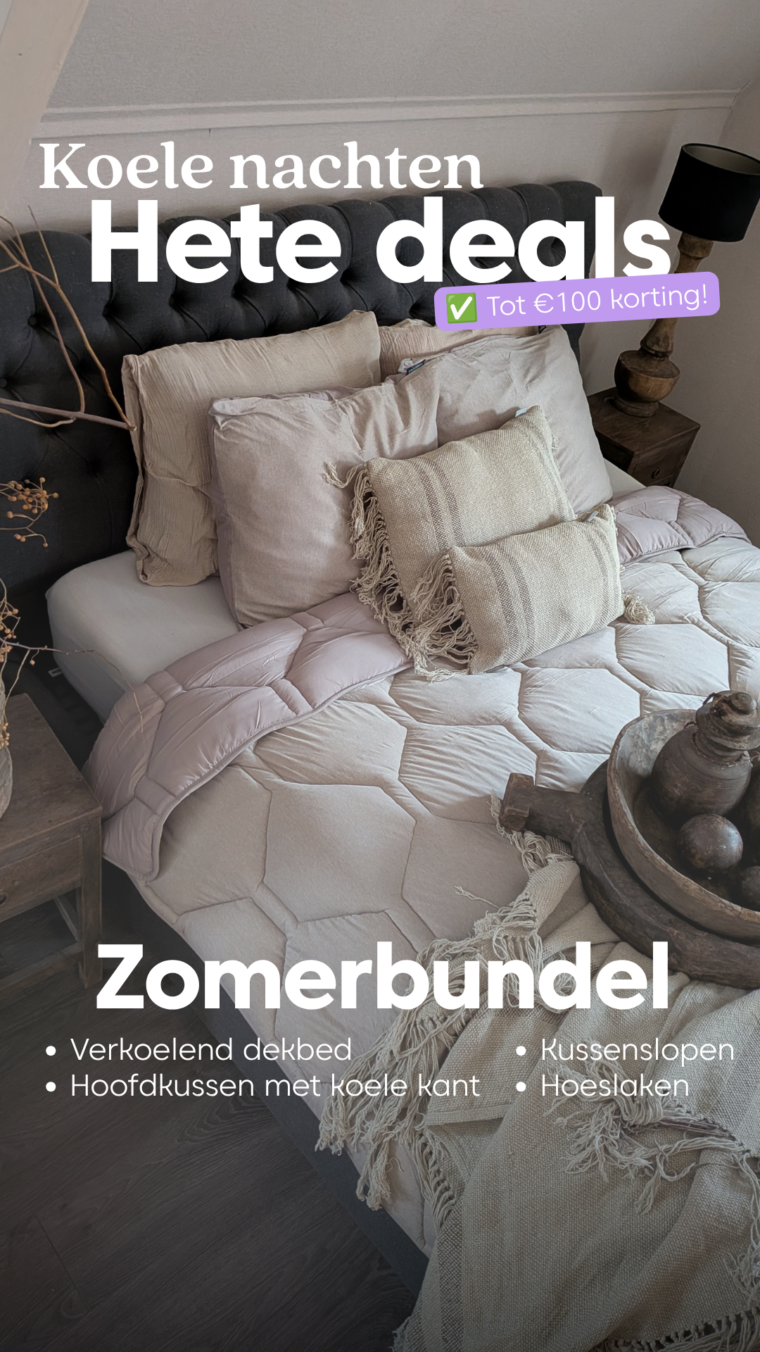 HappyBed Facebook ad