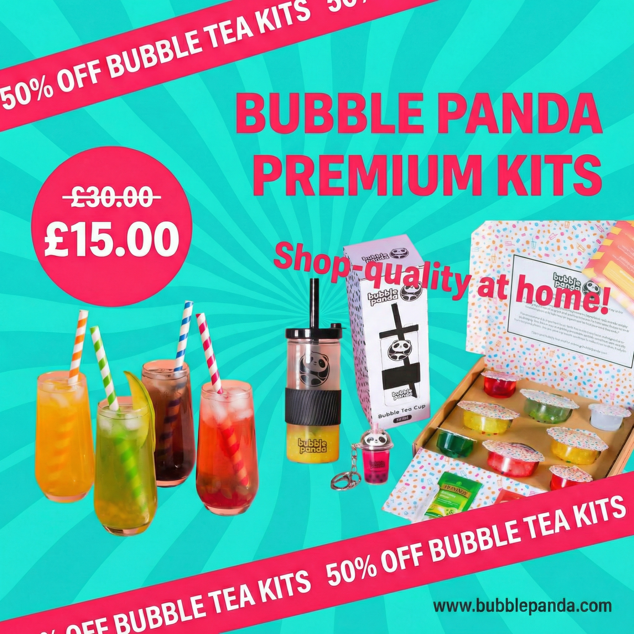 Bubble Panda Facebook ad