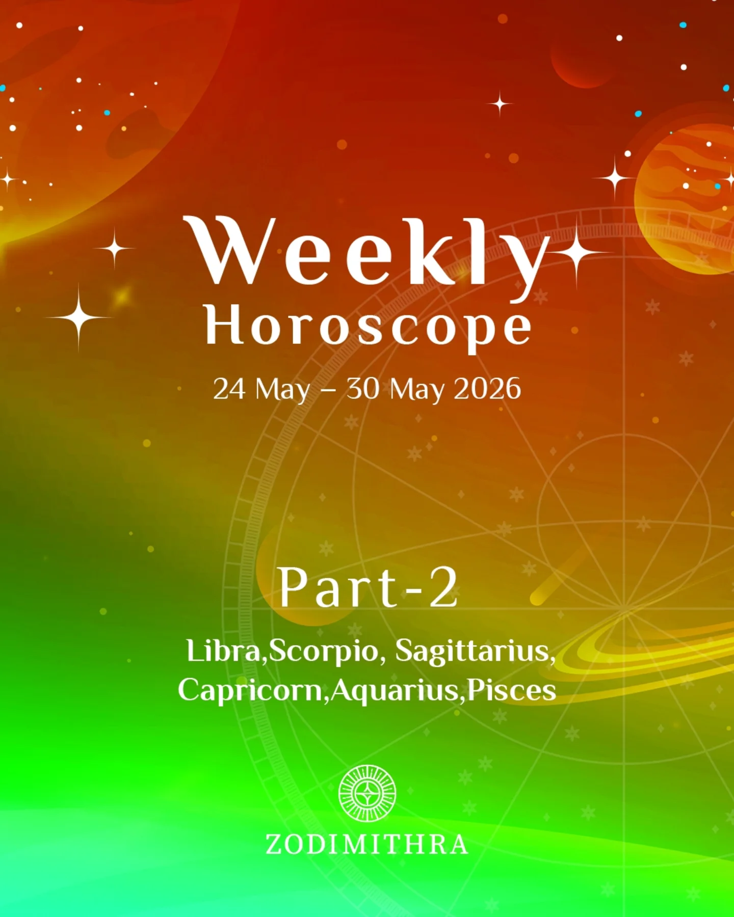 ZodiMithra Facebook ad: Your weekly energy check is here.